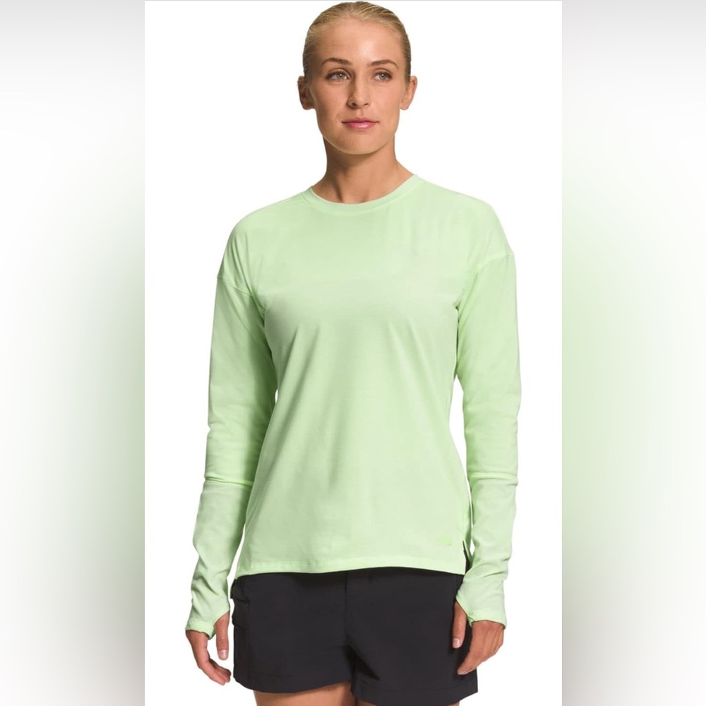 THE NORTH FACE Dawndream Long Sleeve - Women's Lime Cream X Small NWT
